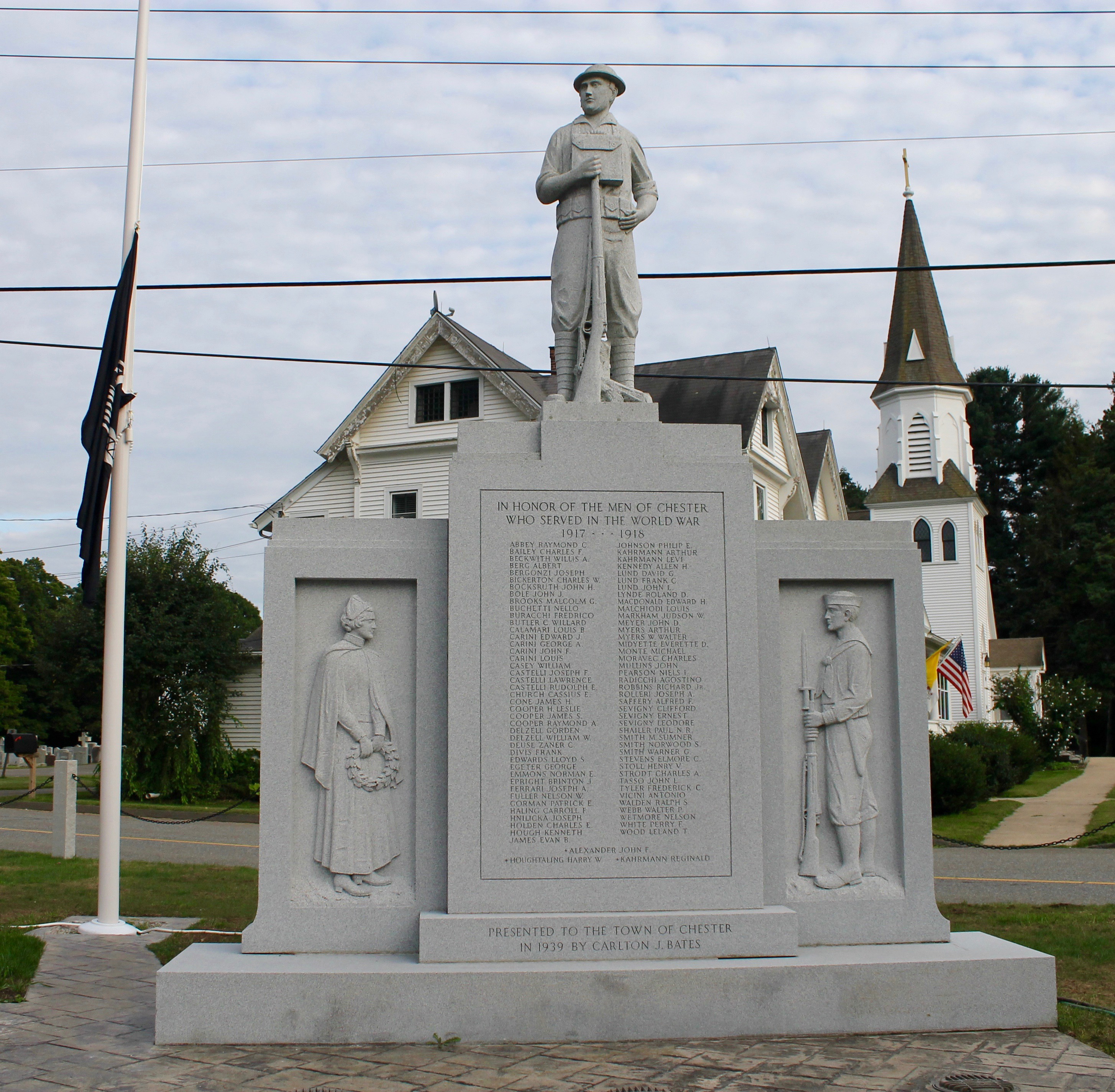 Chester’s World War I monument gifted by company owner SCSU Journalism