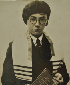 Juda as a young boy in Austria.