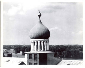 Onion-shaped dome of Colt Armory Photo Credit: Connecticut State Library