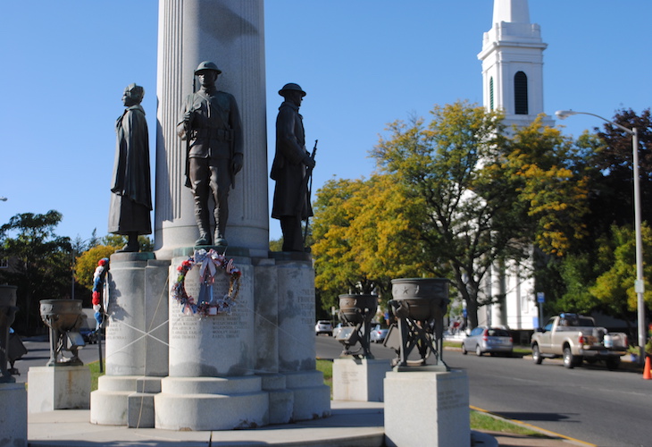 Meriden, Connecticut, World War I, World War I Monument